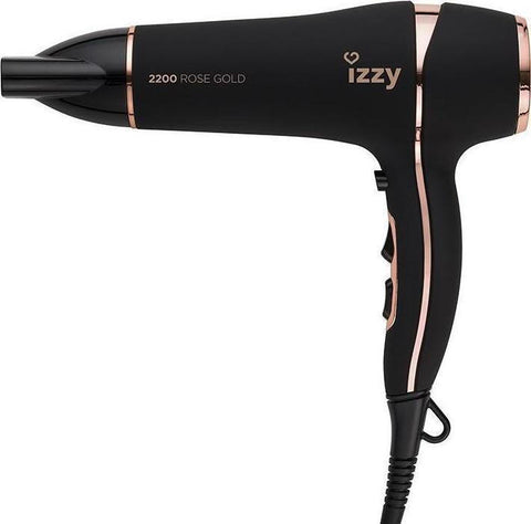 Izzy Rose Gold Ionic 222755 Ionic Πιστολάκι Μαλλιών με Φυσούνα