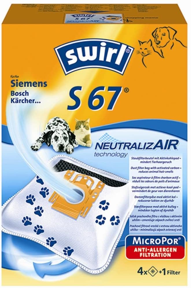 S67 SIEMENS BOSCH 4 ΤΕΜΑΧΙΑ +1 ΦΙΛΤΡΟ ANIMAL SPECIALIST